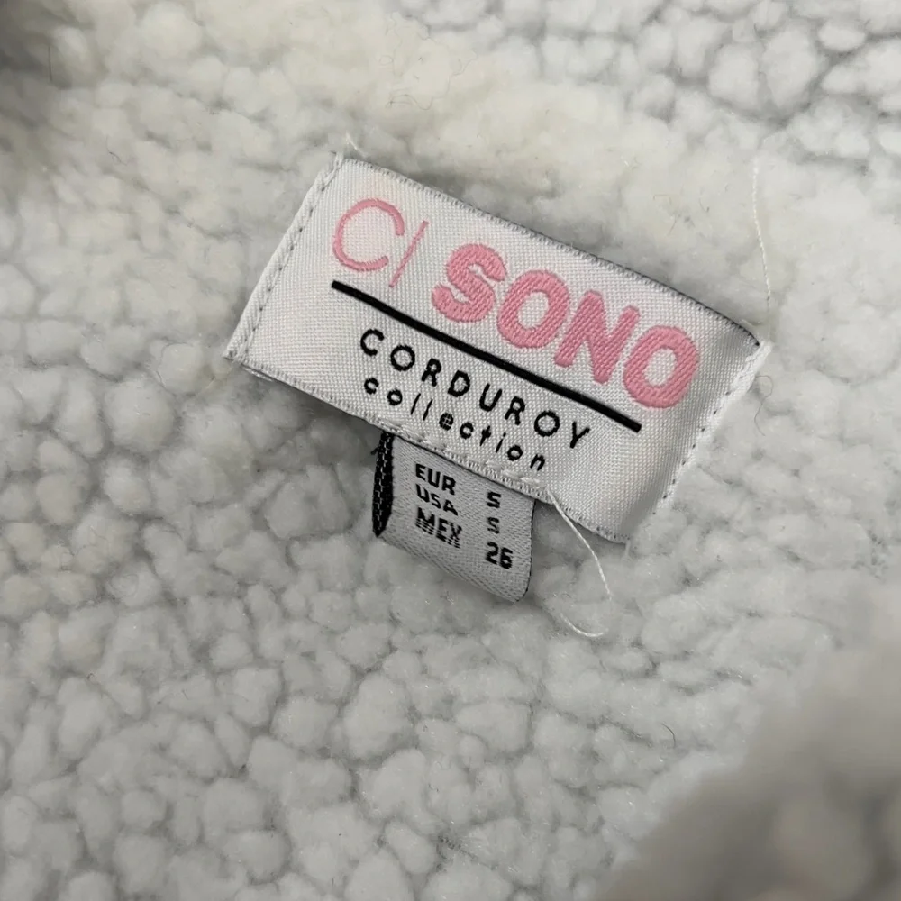 C/SONO Corduroy Sherpa Jacket – Size Small - Picture 3 of 4